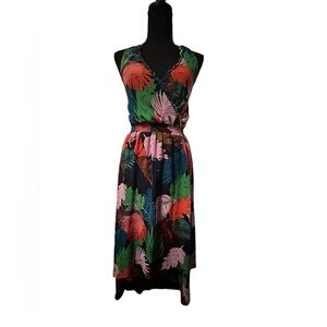 Bellatrix Tropical High Low Hem Dress (GUC; Sz. Medium)